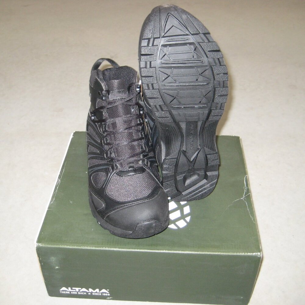 Altama Aboottabad Trail Mid Black Size 9.5 Wide